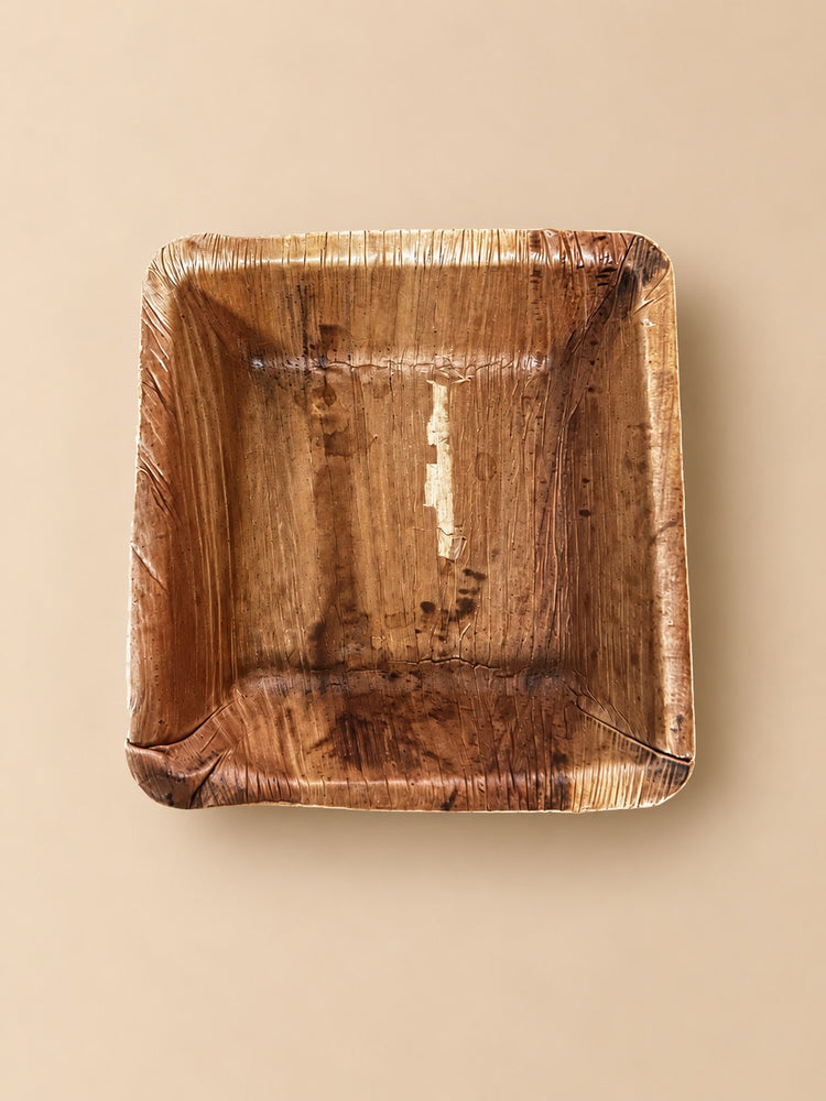 Square Areca Palm Plate