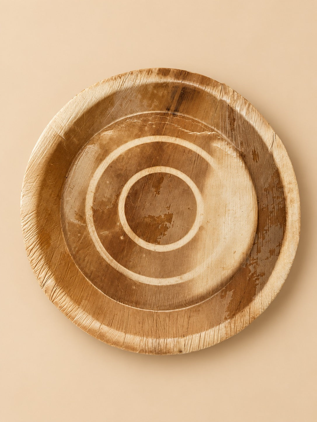 Round Areca Palm Plate